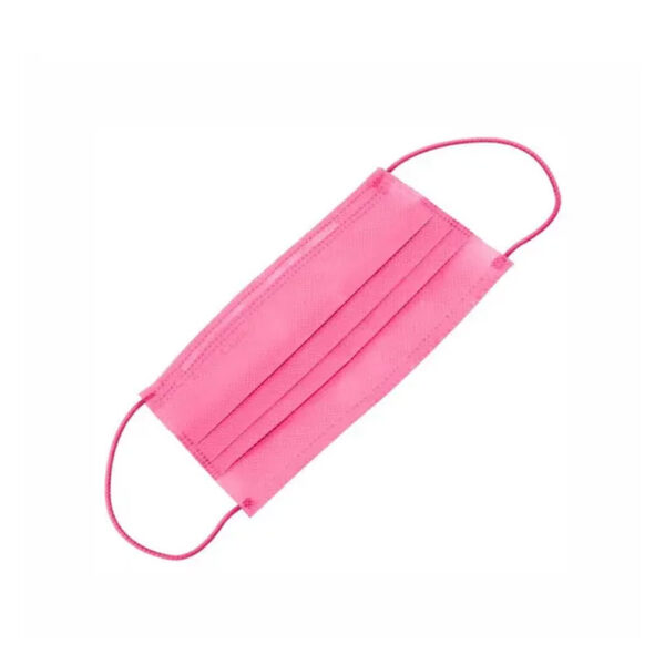 Máscara Descartável Ingadesc Rosa Bebe 50 unidades - Image 2