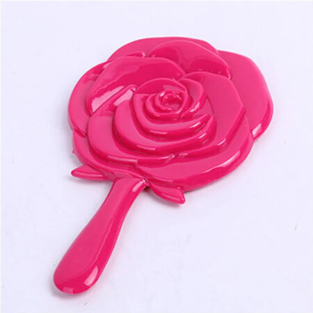 Espelho de Mão Flor Pink Pequeno