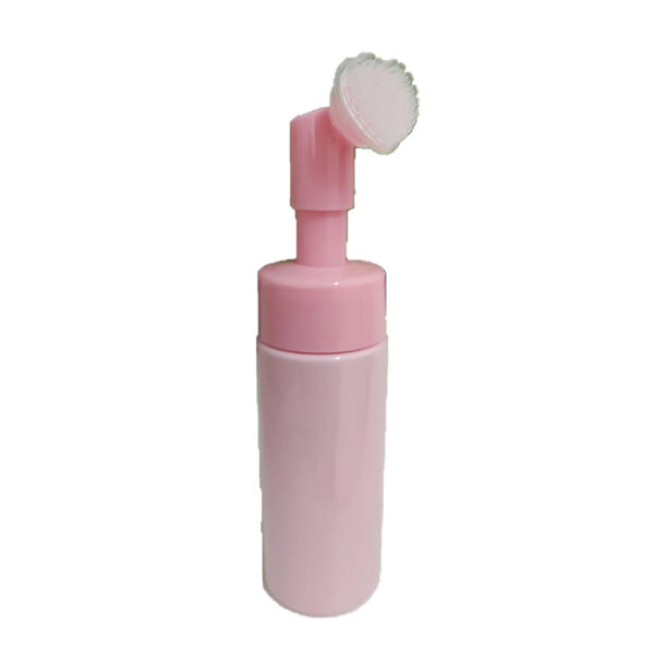 Frasco Pump com Escovinha Rosa 100ml