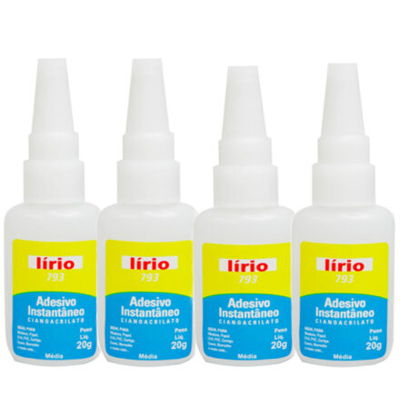 Kit 4 Cola Lírio 20g #PG3