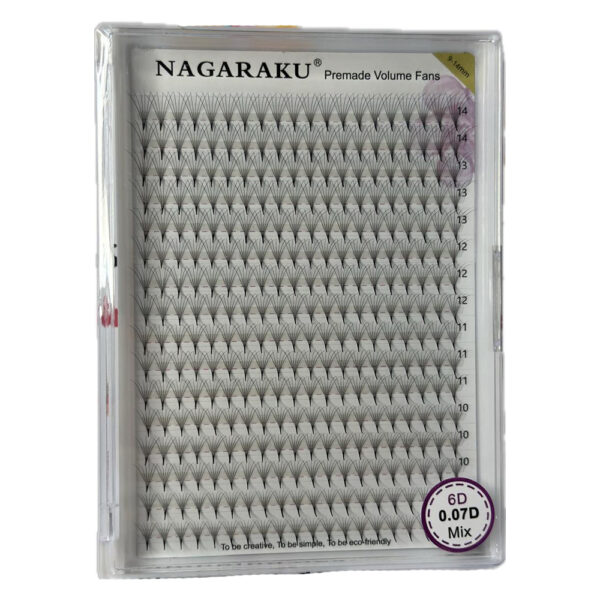 Cílios Nagaraku Tufo 6D 0,07D MIX