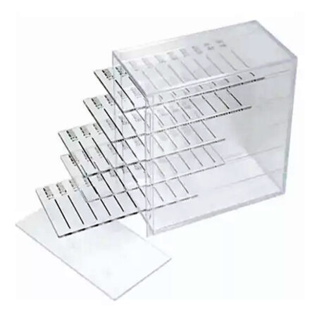Suporte de Acrílico Para Cílios Transparente