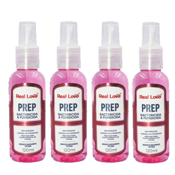 Kit 4 Prep Real Love 120ml #PG3