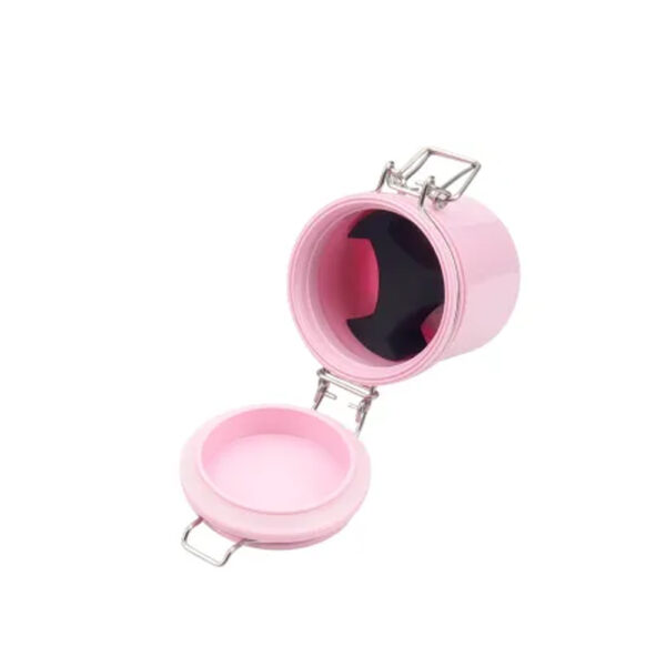 Pote Hermético Para Armazenar Cola de Cílios Rosa - Imagem 2