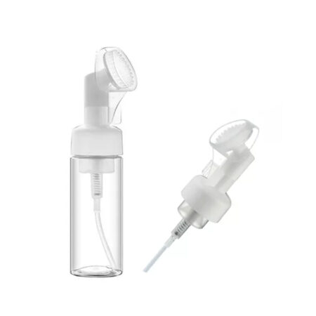 Frasco Pump com Escovinha Transparente 100ml