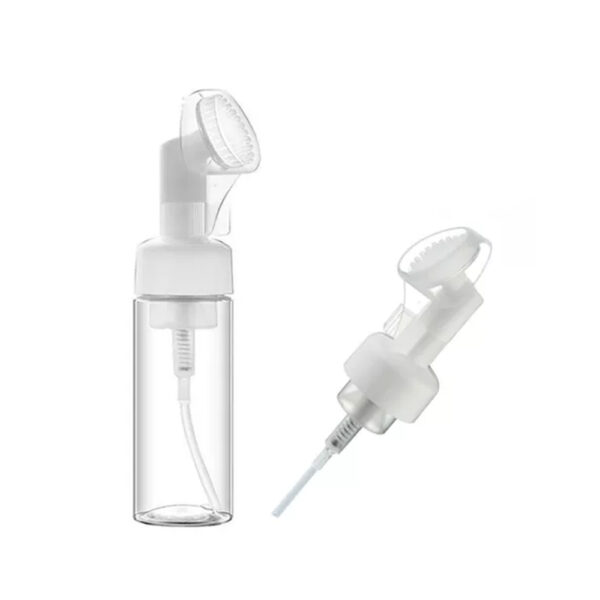 Frasco Pump com Escovinha Transparente 100ml