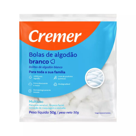 Algodão Bola Cremer 50g