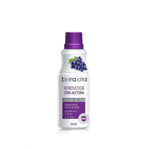 Removedor Beira Alta Zero Acetona Uva 90ml