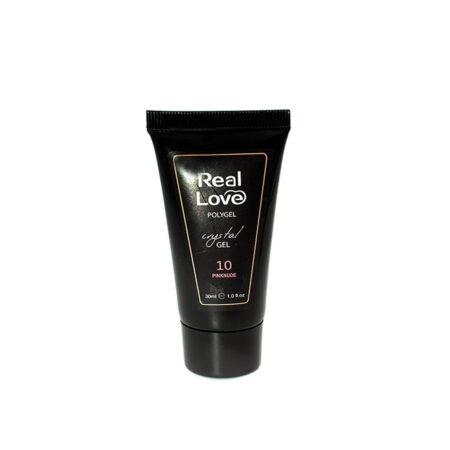 Polygel Real Love Crystal 10 Pink Nude 30ml
