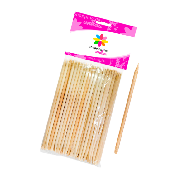 Palito Pinus 12,5cm 50 Unidades Shopping Das Unhas