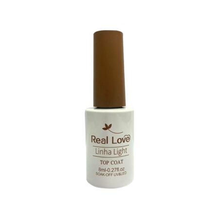 Top Coat Linha Light Real Love 8ml