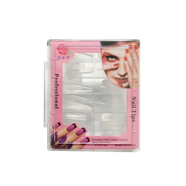 Postiça Bailarina Extra Longa Transparente JX 120 unidades