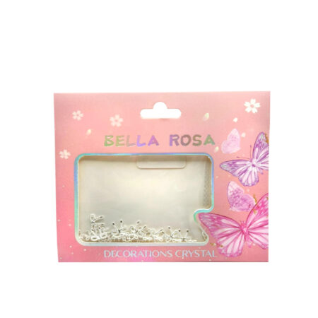 Kit Decoração Laço Prata Bella Rosa