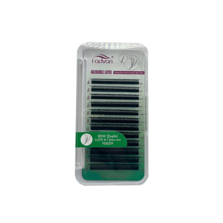 Cílios Fadvan Lashes 8D W Double 0.07D 8-12mm Mix