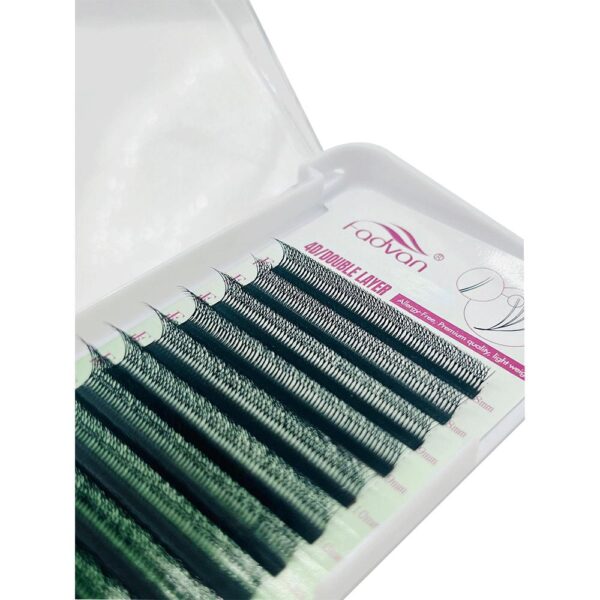 Cílios Fadvan Lashes 8D W Double 0.07D 8-12mm Mix - Imagem 2
