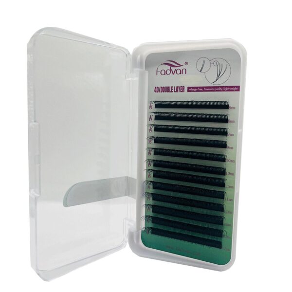 Cílios Fadvan Lashes 8D W Double 0.07D 8-12mm Mix - Imagem 3