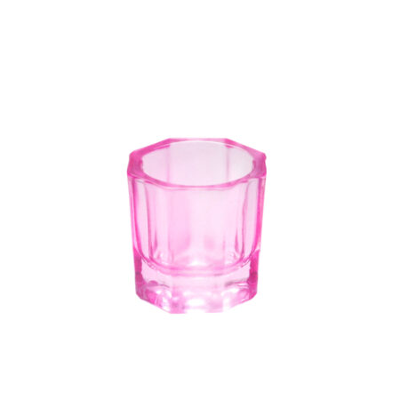 Copo Dappen Vidro Sem Tampa Franccy Collor Rosa