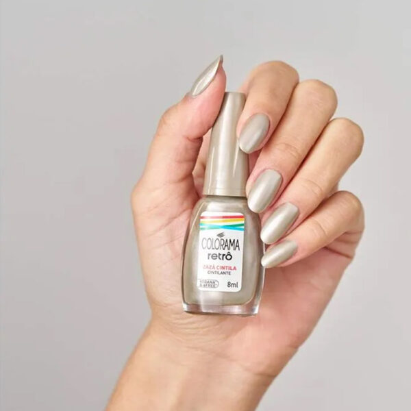 Kit Esmalte Colorama Coleção Retrô 5 unidades - Imagem 6