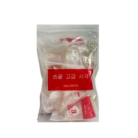 Tip Curvatura C Transparente 500 unidades Pacote