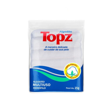 Algodão Multiuso Topz 25g