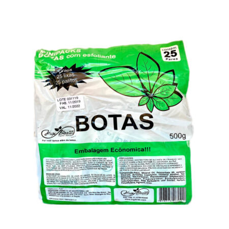 Botas com Esfoliante 25 unidades HigiBeauty