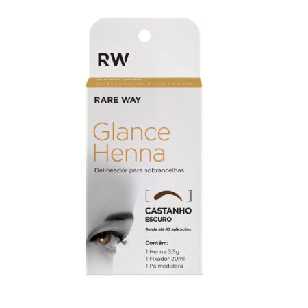 Henna Glance Castanho Escuro 3,5g