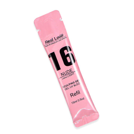 Gel Real Love Nude 16 Refil 15ml