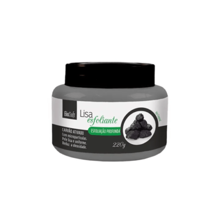 Esfoliante Biosoft Carvão Ativado 220g
