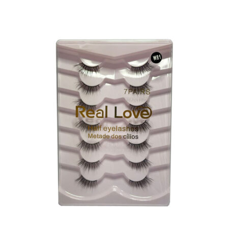 Cilios Postiço Real Love 7 pares W81