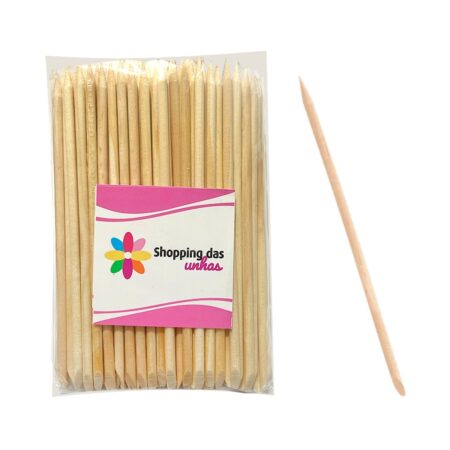 Palito Pinus 12,5cm 100 Unidades Shopping Das Unhas