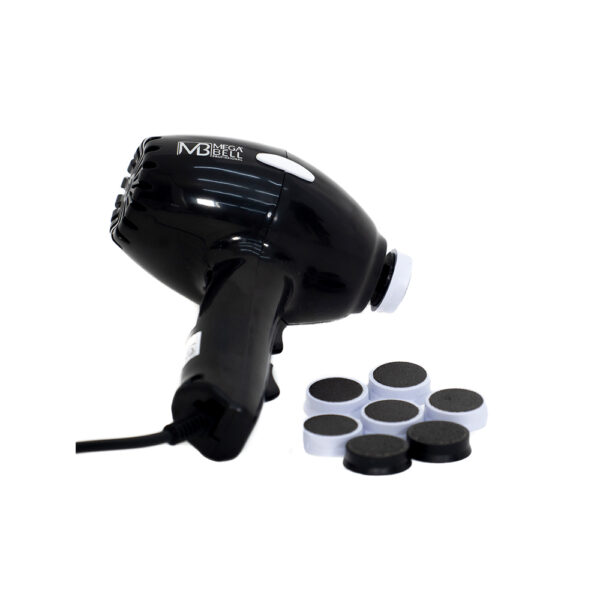 Pedicuro Compact Mega Bell 110v Preto - Imagem 2