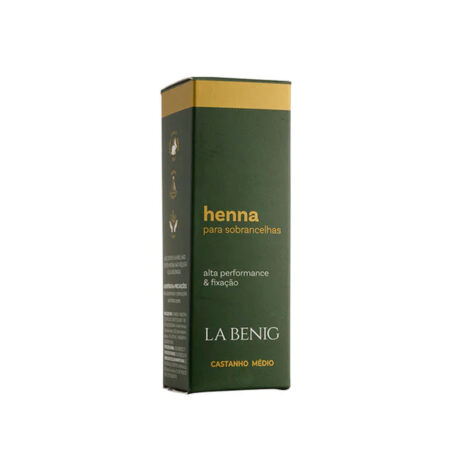 Henna La Benig Castanho Médio 3g