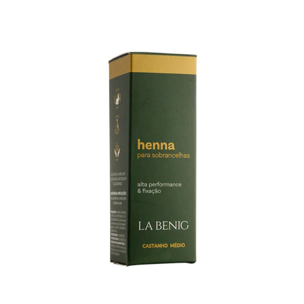 Henna La Benig Castanho Médio 3g