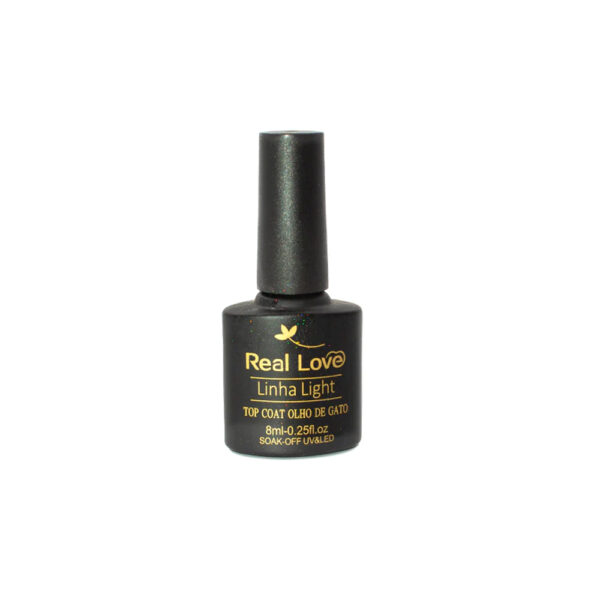 Top Coat Olho de Gato Real Love 8ml
