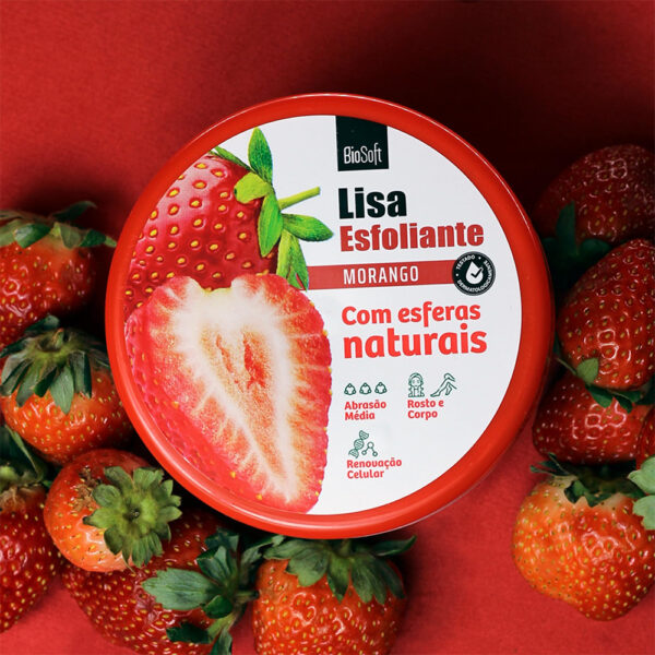 Esfoliante BioSoft Morango 300g - Imagem 2