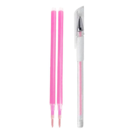 Caneta em Gel com Refil Rosa