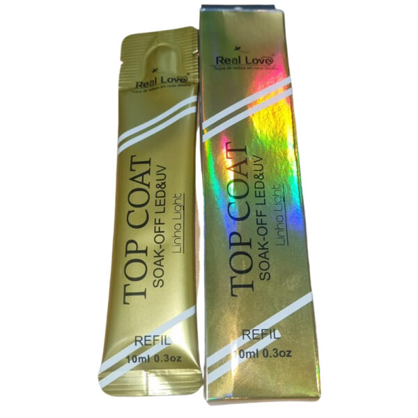 Top Coat Real Love Refil 10ml - Imagem 2
