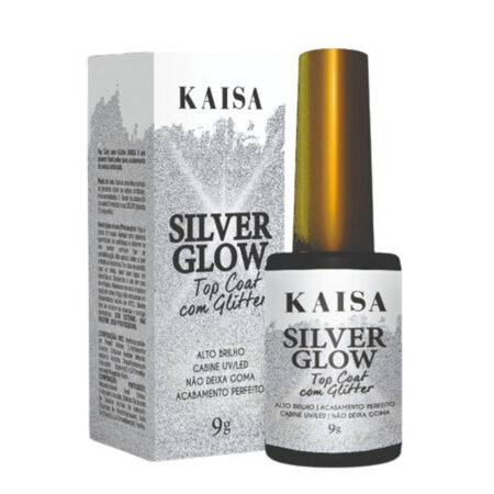 Top Coat Silver Glow Kaisa 9g