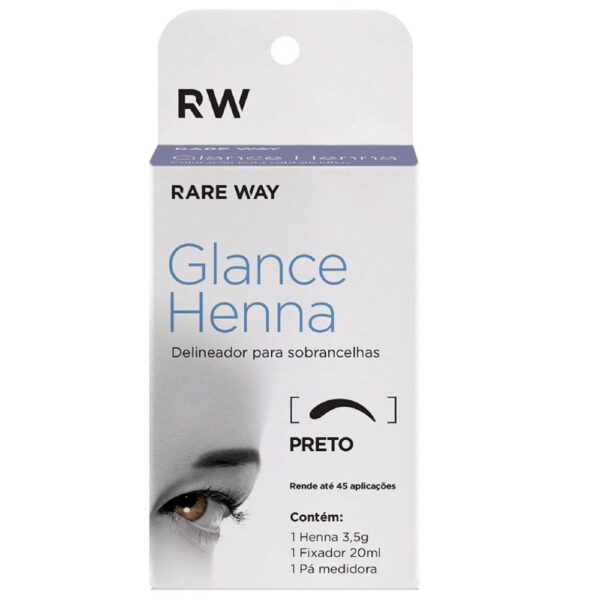 Henna Glance Preto 3,5g