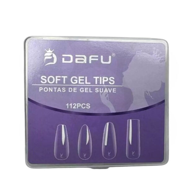 Postiça Soft Gel Mix  Dafu 112 unidades