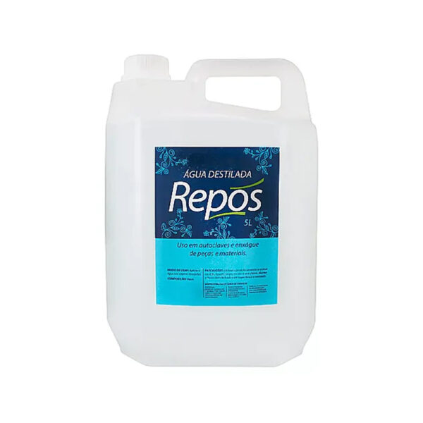Água Destilada Repos 5 Litros