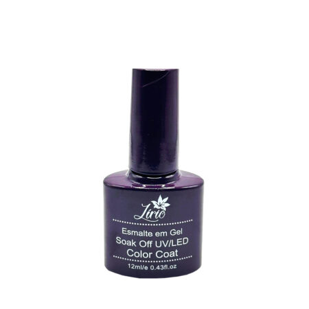 Esmalte em Gel Lirio Color Coat 12ml 186