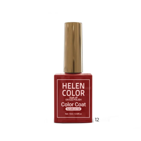 03381f37b0fb12c757c1a8a2c5750030.jpg Esmalte em Gel Color Coat Vermelho Bordô Helen Color #012