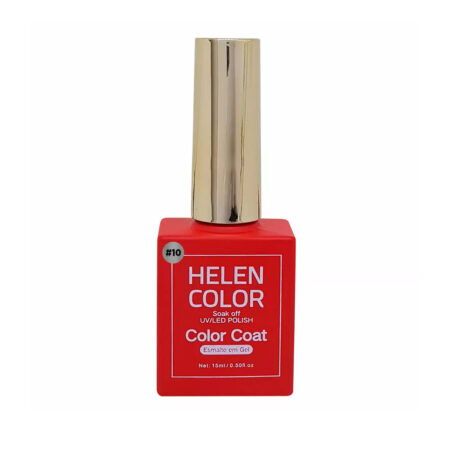 050be8a648a40d868c3c14c356f67756.jpg Esmalte em Gel Color Coat Vermelho Helen Color #010