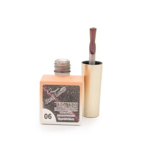 0c12deb64ce980c28f2ade13748f09d9.jpg Esmalte em Gel Refletivo Glitter Olho de Gato Real Love #06