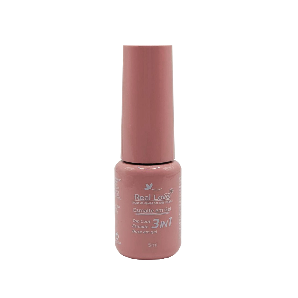 Esmalte em Gel Real Love 3 em 1 Coleção B 5ml 013