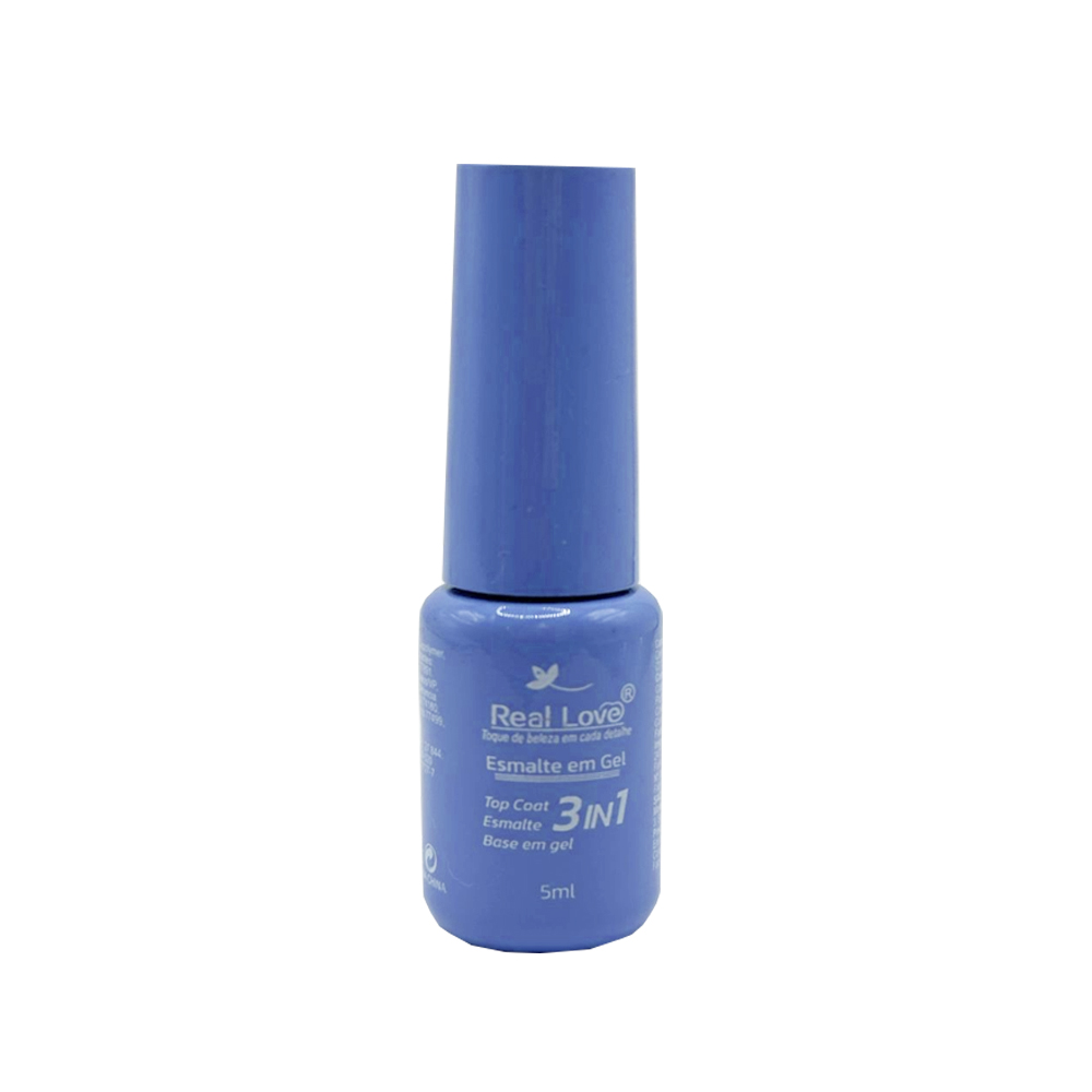 Esmalte em Gel Real Love 3 em 1 Coleção B 5ml 025