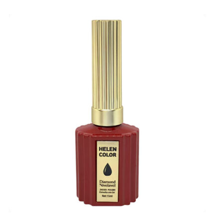Esmalte em Gel Helen Color Diamond Nivelavel Vermelho 15ml cor 23