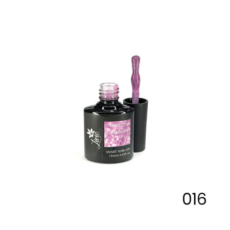 Esmalte em Gel Lírio Refletivo Fluorescente 12ml Cor 016