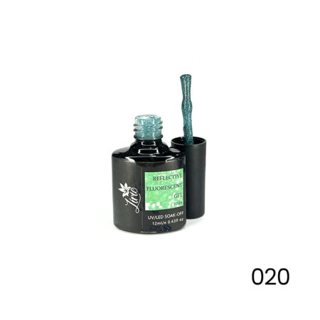 Esmalte em Gel Lírio Refletivo Fluorescente 12ml Cor 020